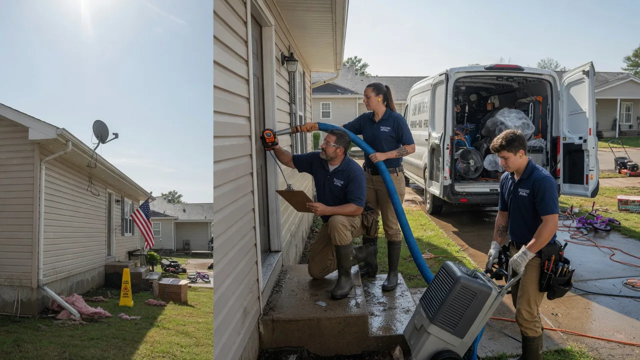 Ceiling Water Damage Restoration in Lewis, CO near me